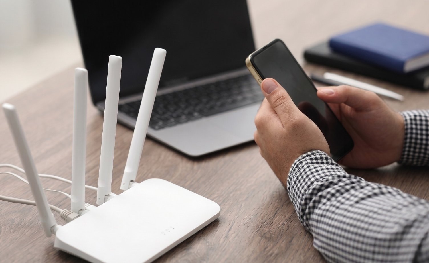 Auditoría WiFi: mapa de calor de cobertura inalámbrica de una oficina